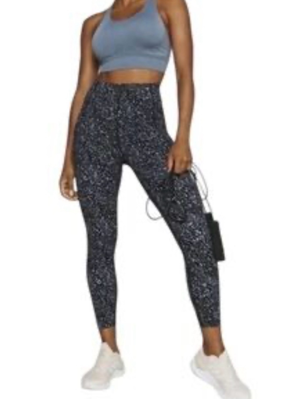Power Sweaty Betty High-Rise 7/8 Size 4/6 Dot Print Jeggings